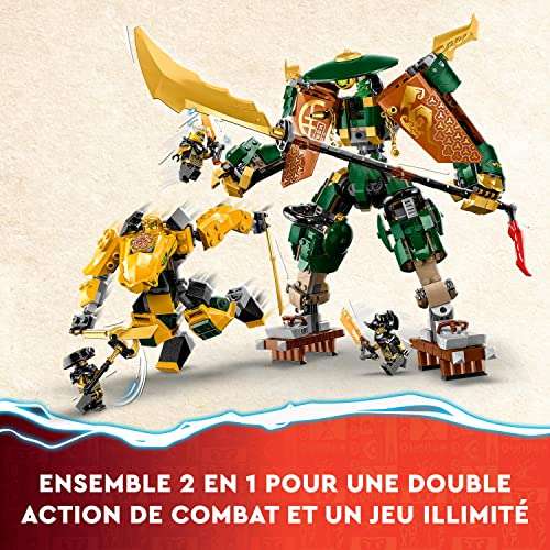 LEGO® NINJAGO 71792 Le Robot Bolide Transformable de Sora, Jouet