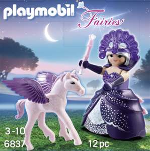 Playmobil 6837 - Reine Des Étoiles Avec Bébé Cheval Ailé