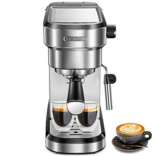 Machine a espresso Cozeemax CM6869 - 1350W, 15 bar (Vendeur tiers)