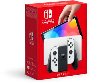 Console Nintendo Switch OLED - avec Joy-Con blancs