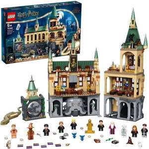 Jeu de construction Lego Harry Potter La Chambre des Secrets de Poudlard + Figurine exclusive (1176 pièces, 11 figurines, 76389)