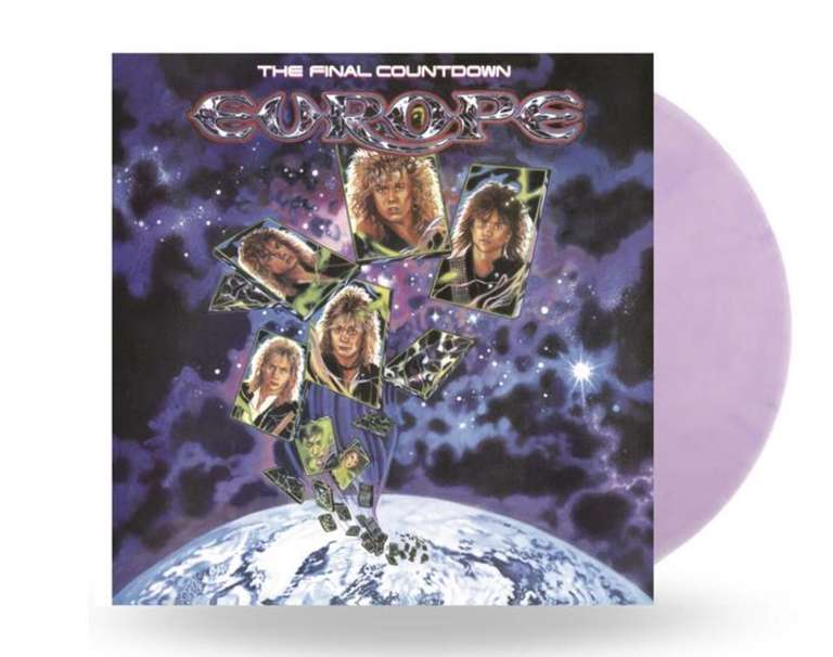 Album Vinyle Europe - The final countdown (hint of purple vinyl)