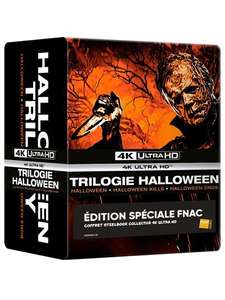Coffret Halloween La Trilogie - Édition Collector Spéciale Fnac Steelbook Blu-ray 4K Ultra HD (+10€ cagnottés Fnac+)