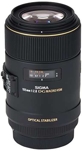 Téléobjectif Sigma EX 2.8/105 DG Macro C/AF OS HSM - Monture Canon