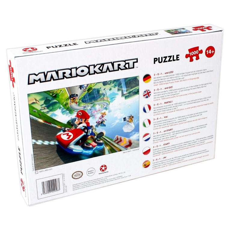 Puzzle Mario Kart 8 1000 pièces : tous les prix