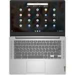 PC Portable 14" Lenovo IdeaPad 3 Chromebook 14M836 - HD, MT8183, 4 Go de RAM, eMMC 64 Go, Chrome OS (Via ODR 50€)