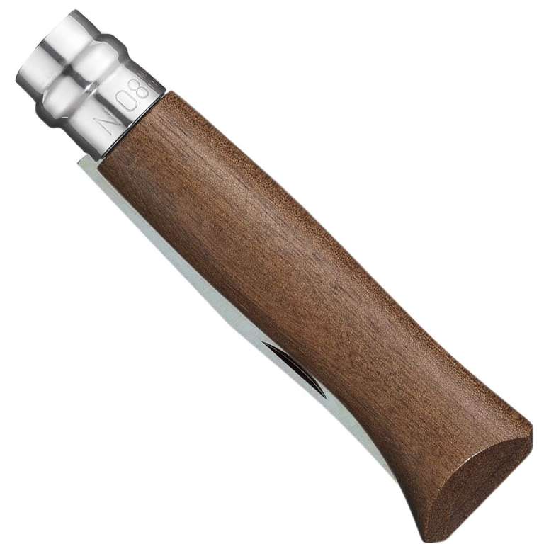 Couteau Opinel n°8 - Manche bois de Noyer, taille 8,5cm (via coupon)