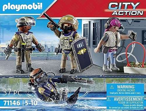 Playmobil 71146 Equipe des Forces spéciales avec Bandit (via coupon)