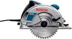 Scie circulaire manuelle Bosch Professional GKS 190 (puissance 1400 watts, lame de scie circulaire : 190 mm, profondeur coupe : 70 mm
