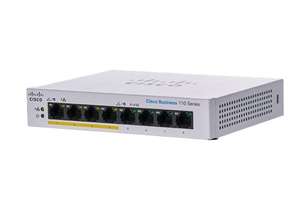 Commutateur Non administrable Cisco Business CBS110-8PP-D - 8 Ports GE, PoE partielle