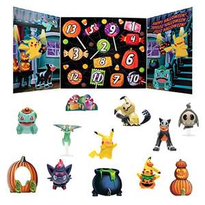 Calendrier de l'avent Halloween Pokémon Bandai - 8 figurines Pokémon et 5 accessoires