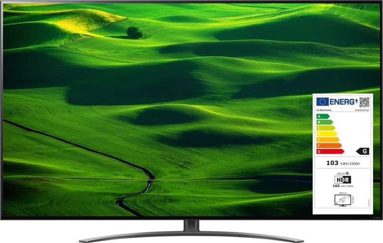 TV 65" LG 65QNED819 - 4K, 100Hz, QNED, Smart TV (Frontaliers Suisse)