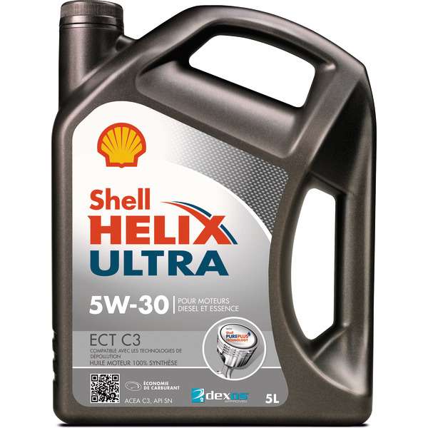 Sélection de bidons Shell Helix en promotion