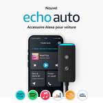 Assistant vocal Amazon Echo Auto (2e génération)