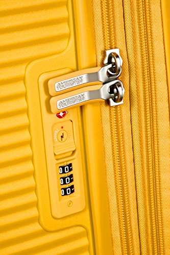 Valise American Tourister Soundbox 4 Wheel Trolley - 55 cm, golden yellow