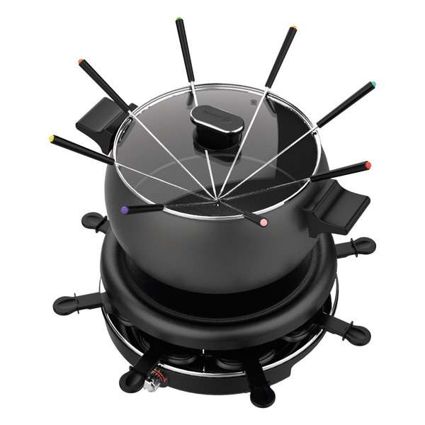 Appareil raclette-fondue 7-en-1 Fagor - 1000W, 8 personnes