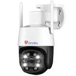 Caméra de Surveillance Extérieure Ctronics 3G/4G LTE PTZ - 90° Rotation, Vision Nocturne, Carte SIM Incluse (Via coupon - Vendeur Tiers)