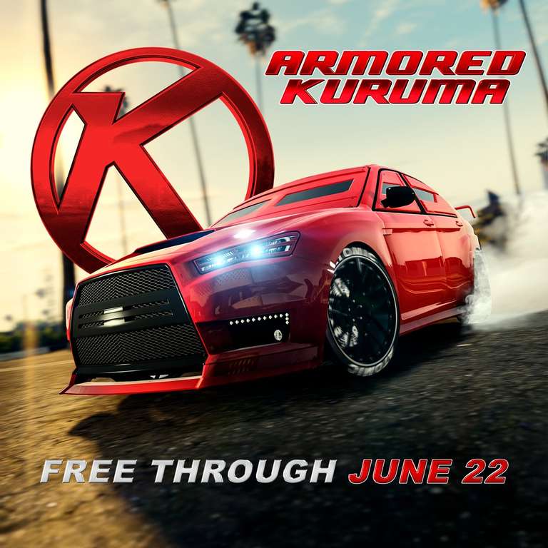 Kuruma Blindée gratuite sur GTA 5 Online (PC, PS3, PS4, PS5, Xbox360, Xbox One, Xbox Series)