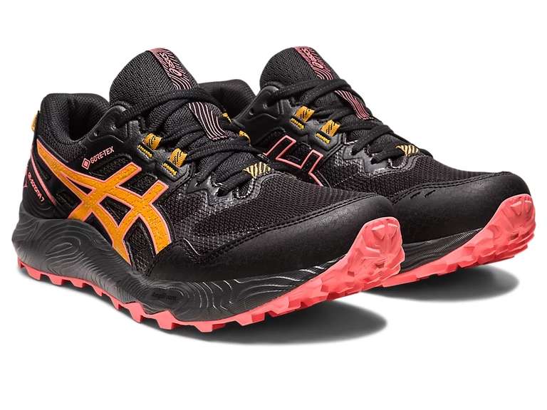 Chaussures de trail Asics Gel Sonoma 7 GTX - Noir/orange - Du 35.5 au 45