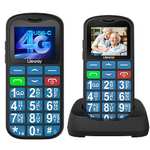 Téléphone Portable Senior Débloqué 4G - Grandes Touches, Volume Élevé, Batterie 1000 mAh (Vendeur Tiers)
