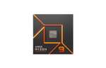 Processeur AMD Ryzen 9 7900, 12 cœurs, 24 threads avec refroidisseur AMD Wraith Prism, jusqu'à 5,4 GHz