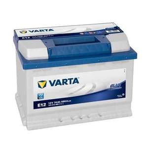 Sélection de batteries auto Varta, Fulmen & Bosch en promotion - Ex : Varta E12 12V 74AH 680A