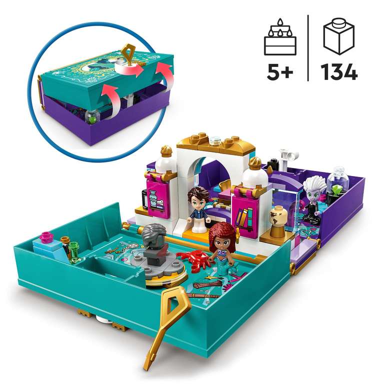 LEGO 43213 Disney Princess Le Livre d’Histoire (via coupon)