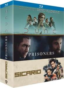 Coffret Blu-Ray "Denis Villeneuve" - 3 Films : Dune + Prisoners + Sicario