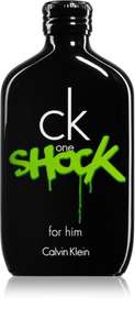 Eau de Toilette Calvin Klein CK One Shock pour Homme - 200ml + CK One 15ml offert (ou CK Everyone 10ml offert)