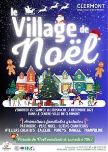 Animation de Noël gratuite (Patinoire, Photo avec le père noël, spectacle pyrotechnique, atelier créatif) - Ville de Clermont (Oise 60)