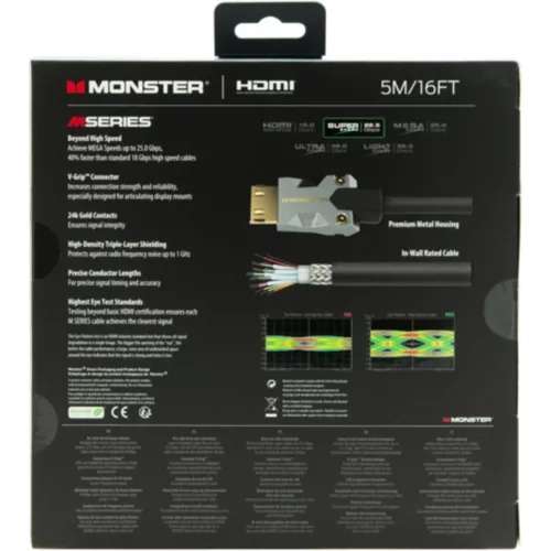 Câble HDMI Monstercable M1000 - 4K UHD, 3M