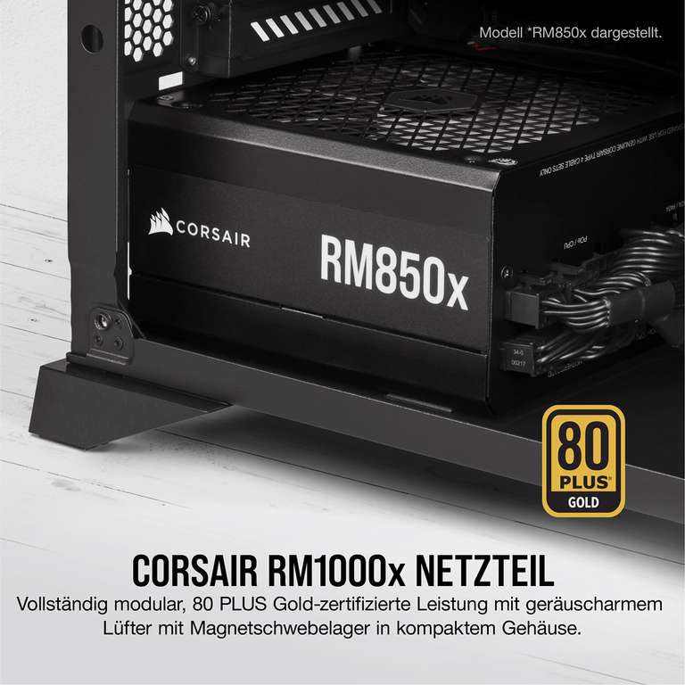 Alimentation PC modulaire Corsair RM1000x 80 PLUS Gold 1000 Watts
