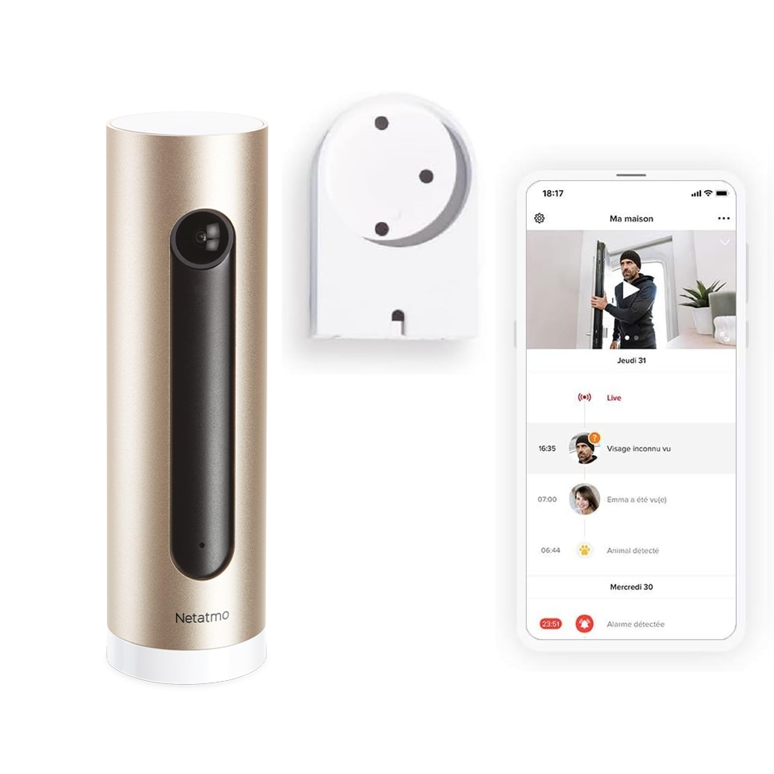 Caméra de Surveillance Intérieure Netatm