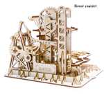 Puzzle en bois Robotime Rokr avec circuit à billes - 4 modèles au choix (Entrepôt Espagne)