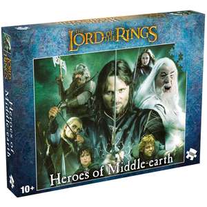 Puzzle Lord of the Rings Heroes of Middle Earth - 1000 Pièces