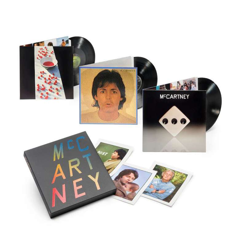 Coffret Standard 3LP Paul McCartney - McCartney I / II / III - édition limitée