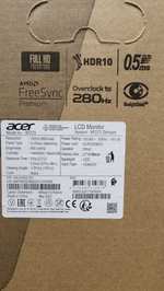 Ecran PC 27" Acer Nitro XF273Zbmiiprx - FullHD
