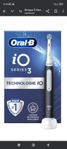 Brosse à dents électrique Oral-b series 3s iO – Différentes variétés (via 55,93€ sur carte fidélité et ODR 20€)