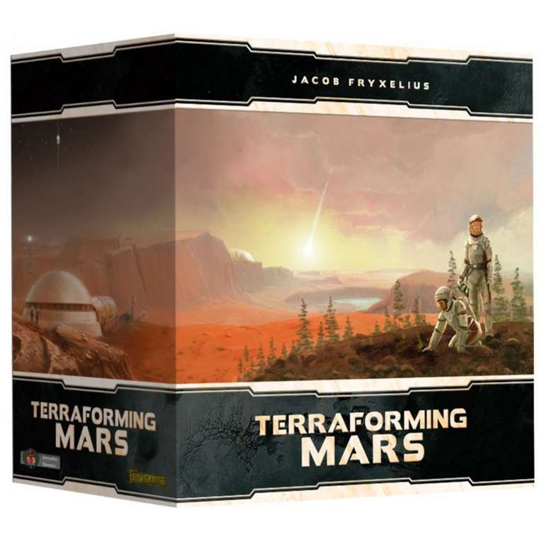 Boite de rangement + tuiles 3D pour Jeu de société Terraforming Mars Big Box (ne contient pas le jeu de base, ni ses extensions)