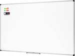 Tableau blanc magnétique avec cadre en aluminium - 90 x 60 cm
