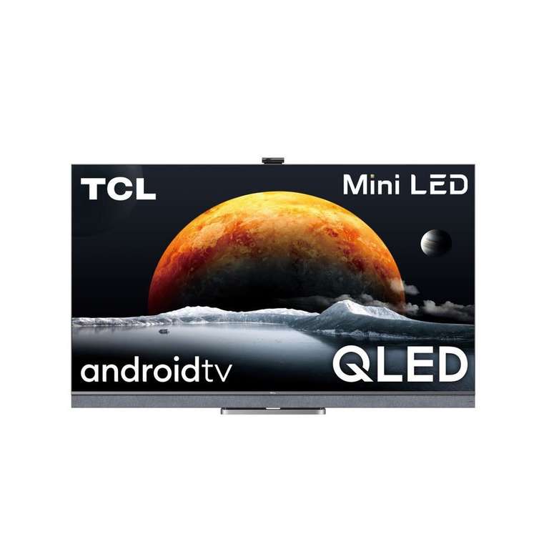 TV 55" TCL Mini LED 55C821 - 4K UHD, HDR10+, QLED, Android TV, Dolby Atmos & Vision, son Onkyo (via ODR de 200€)