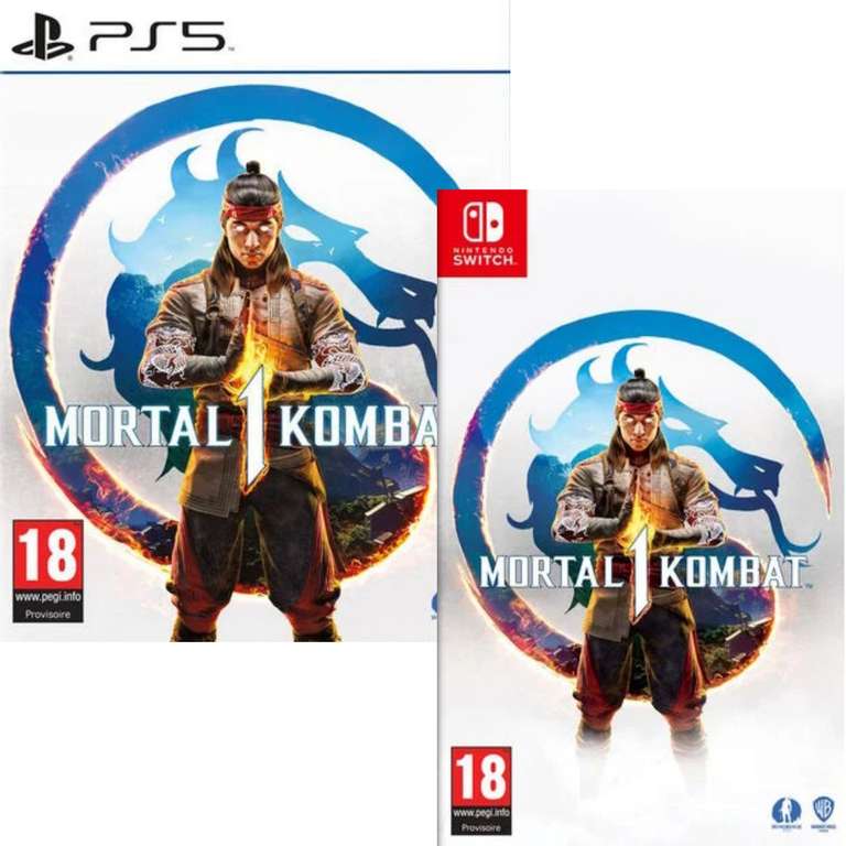 Mortal Kombat 1 sur PS5 ou Xbox Series X (25,59€ sur Nintendo Switch)