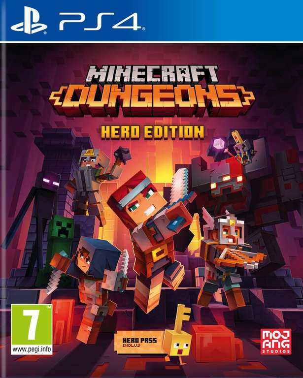 Minecraft Dungeons - Hero Edition sur PS4 (Via Remise Panier)