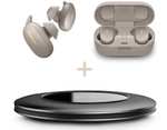 Pack Ecouteurs à réduction de bruit Bose QuietComfort Earbuds beige + Chargeur à induction Urban Factory 15W Edition limitée Bose x Jain