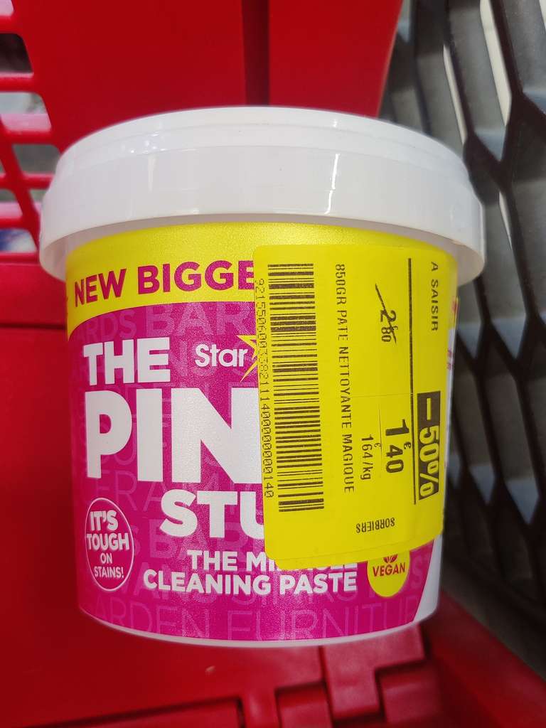 Pot de Pâte nettoyante Magique The Pink Stuff - 850g - Sorbiers (42) –