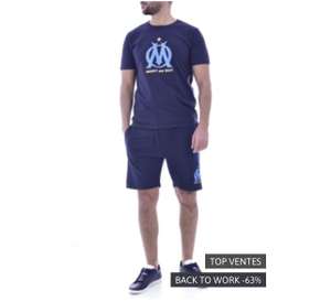 Ensemble t-shirt et short OM Olympique de Marseille (plusieurs tailles)