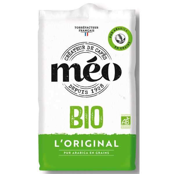 Café MÉO BIO en grains ou moulu, différentes variétés - 500g.