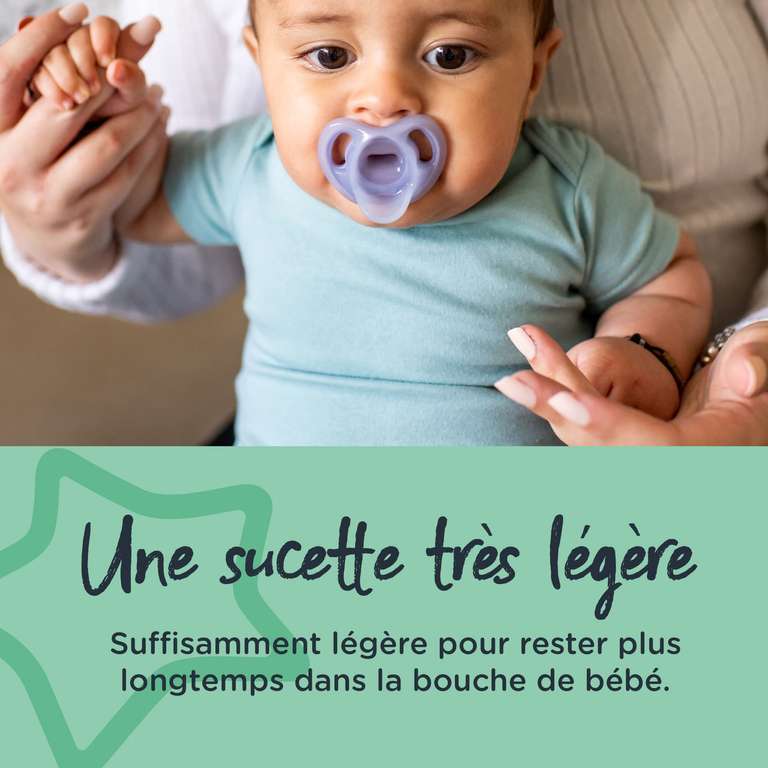 Tétine bébé Sucette anti-poussière en silicone pour bébé nouveau