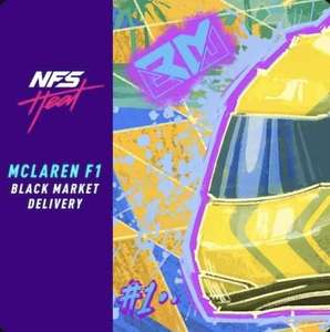 [DLC] Pack McLaren F1 Black Market Delivery pour Need for Speed Heat gratuit sur PC (Dématérialisé)