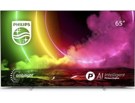 TV 65" Philips 65OLED806/12 - 4K UHD